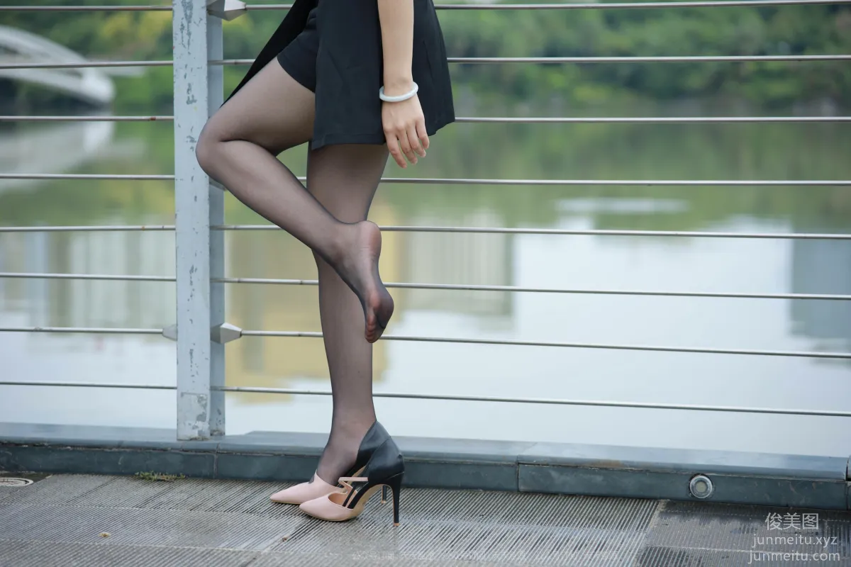 [IESS] 2021.10.20 Silk Enjoyer 953: Xiao Jie, Beauty on the Bridge [96P] photo 57