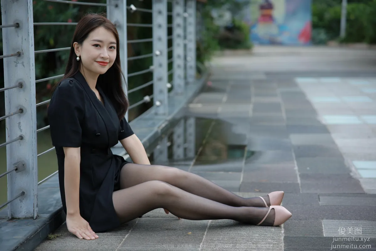 [IESS] 2021.10.20 Silk Enjoyer 953: Xiao Jie, Beauty on the Bridge [96P] photo 66
