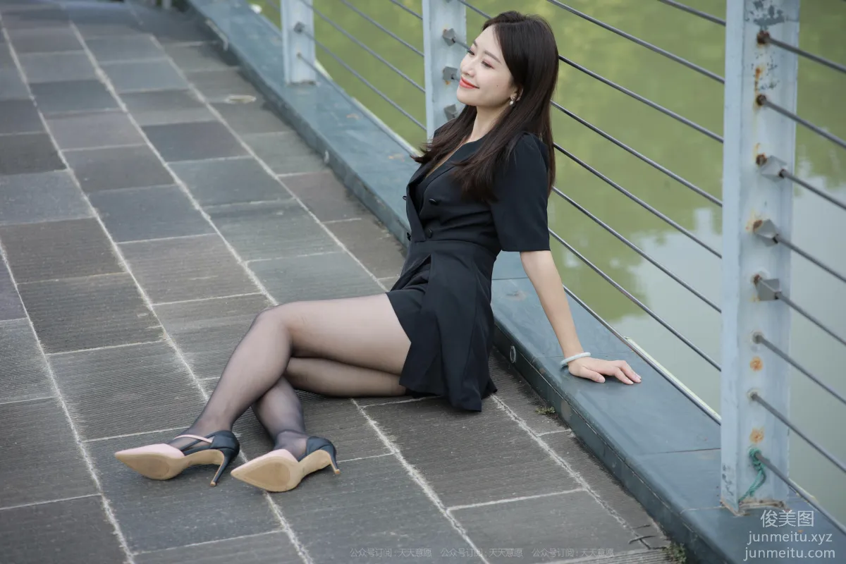 [IESS] 2021.10.20 Silk Enjoyer 953: Xiao Jie, Beauty on the Bridge [96P] photo 68
