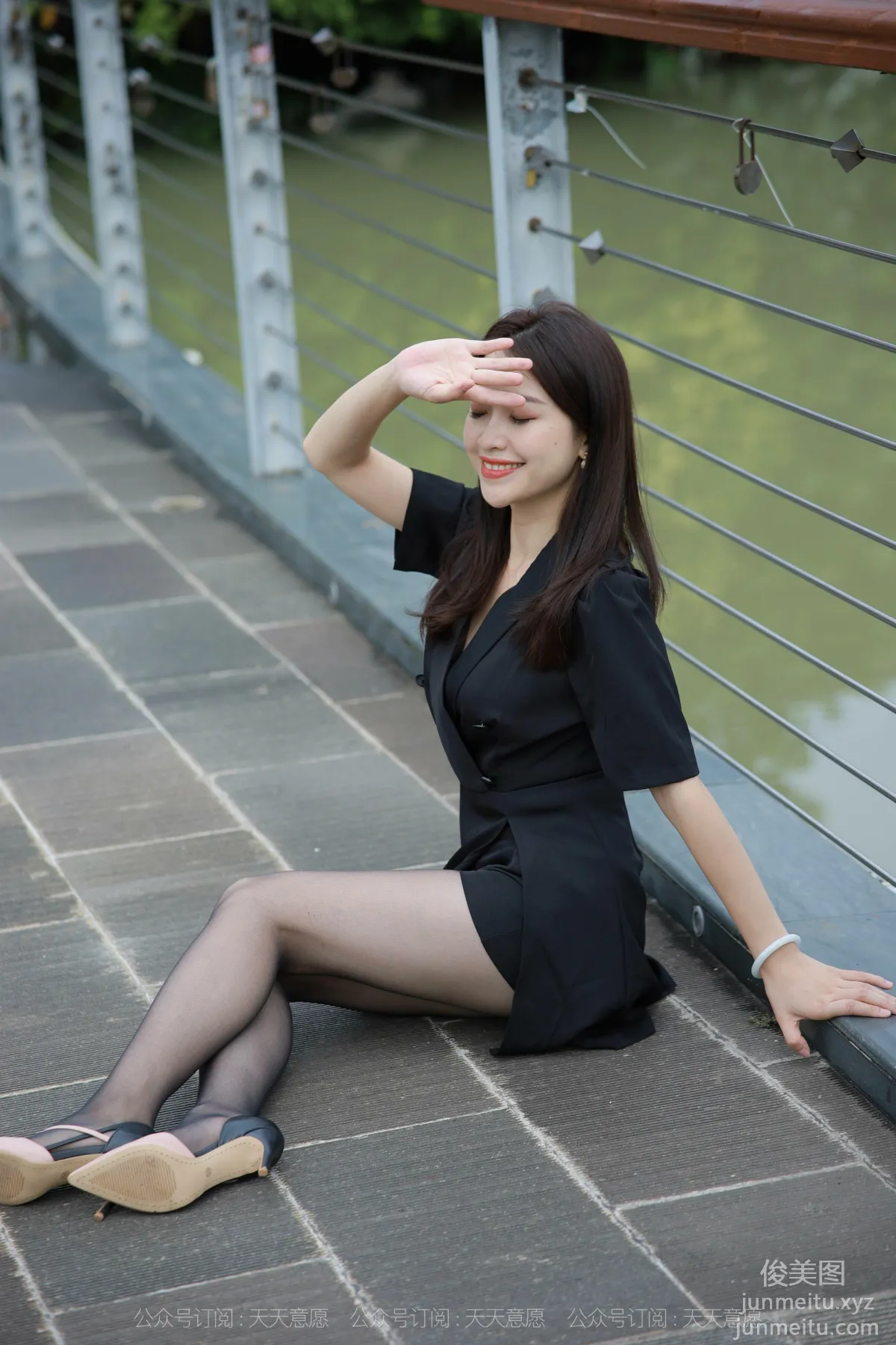 [IESS] 2021.10.20 Silk Enjoyer 953: Xiao Jie, Beauty on the Bridge [96P] photo 70