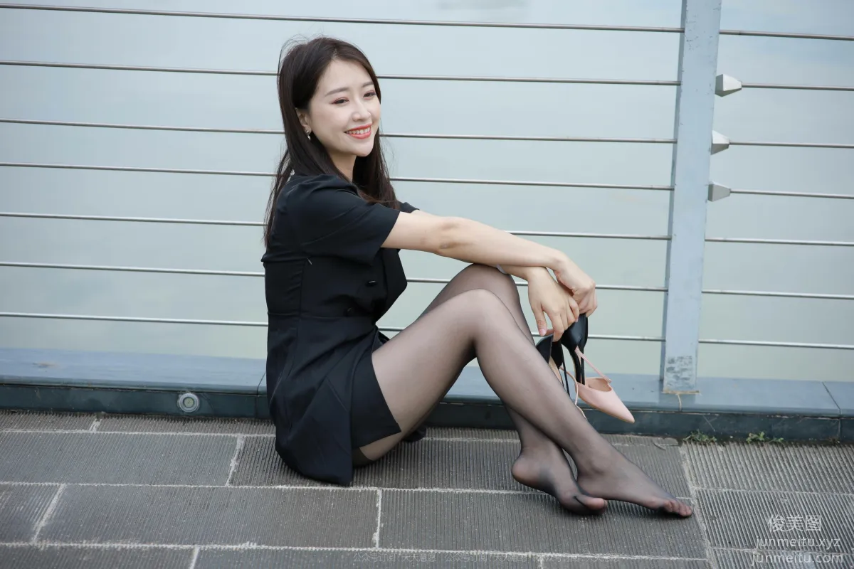 [IESS] 2021.10.20 Silk Enjoyer 953: Xiao Jie, Beauty on the Bridge [96P] photo 90