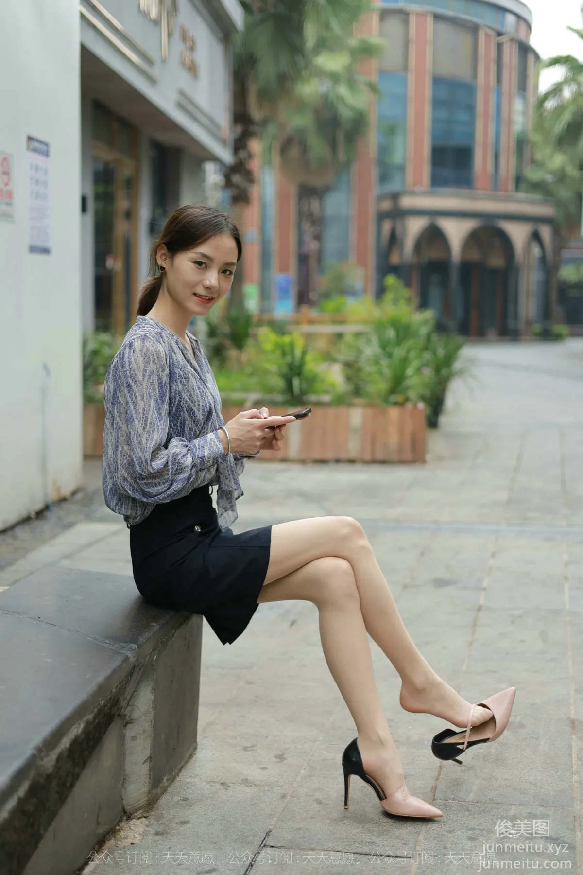 [IESS] 2021.10.23 Silk Enjoyer 955: Xiao Liu, Take You for a Walk [91P] photo 17