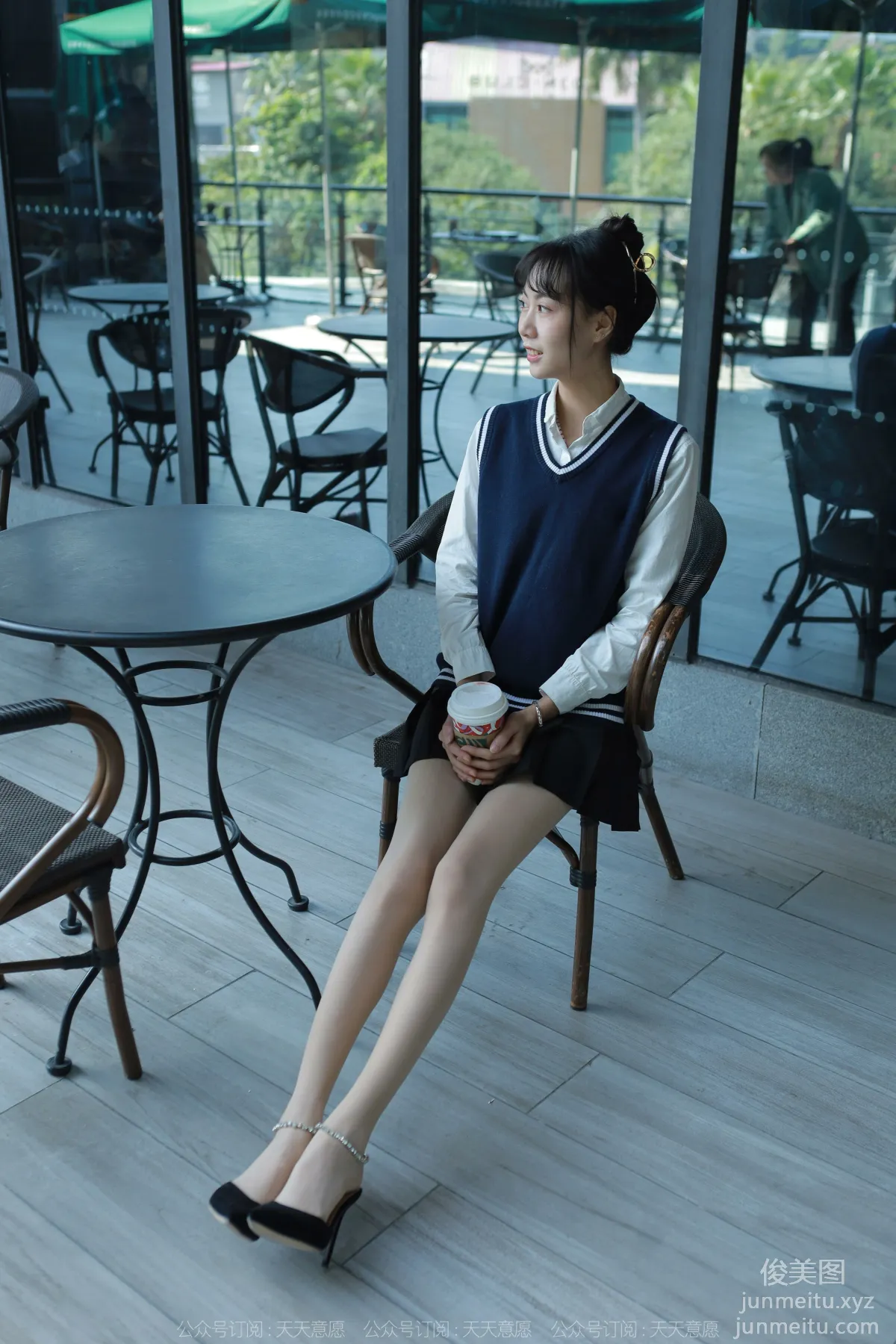 [IESS] 2022.01.10 Silk Enjoyer 985: Tuan Tuan, Pure Jade Academy Uniform [94P] photo 14