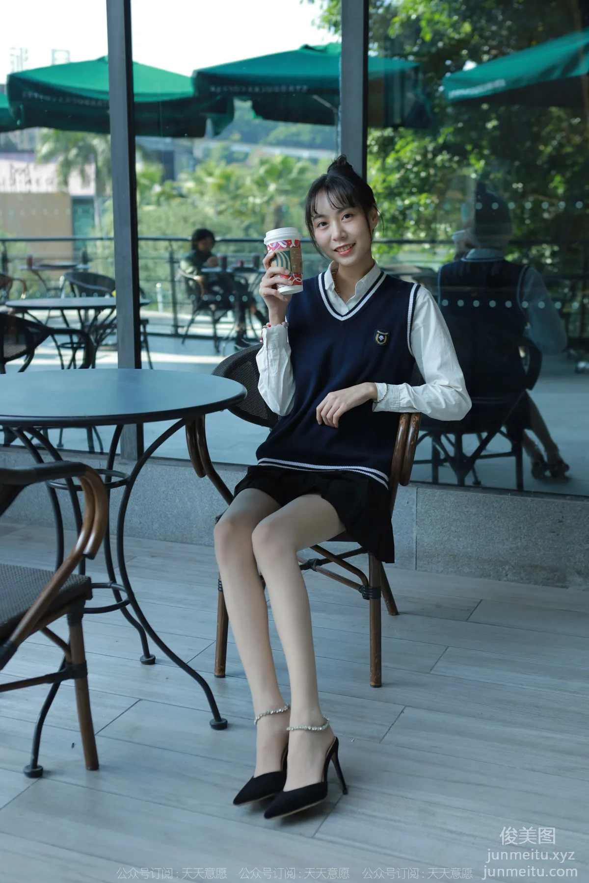 [IESS] 2022.01.10 Silk Enjoyer 985: Tuan Tuan, Pure Jade Academy Uniform [94P] photo 18