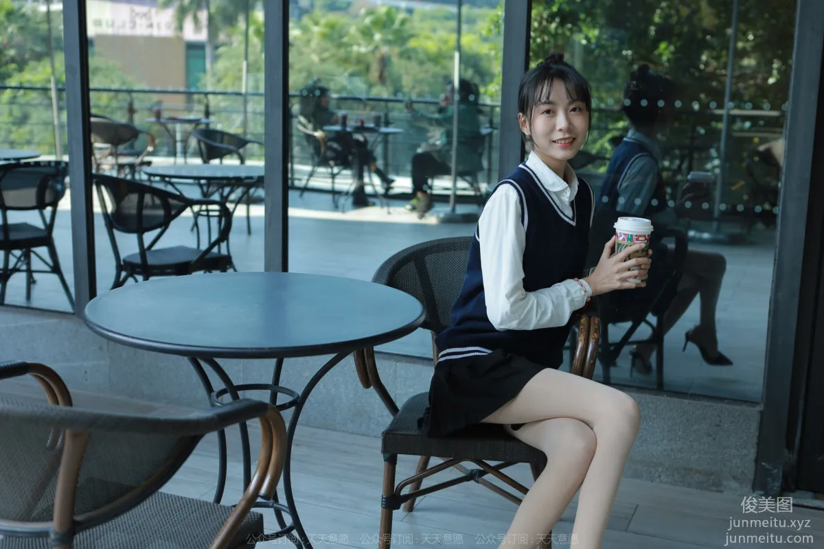 [IESS] 2022.01.10 Silk Enjoyer 985: Tuan Tuan, Pure Jade Academy Uniform [94P] photo 20