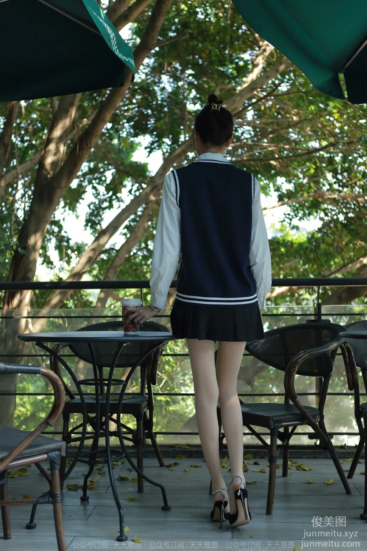 [IESS] 2022.01.10 Silk Enjoyer 985: Tuan Tuan, Pure Jade Academy Uniform [94P] photo 26