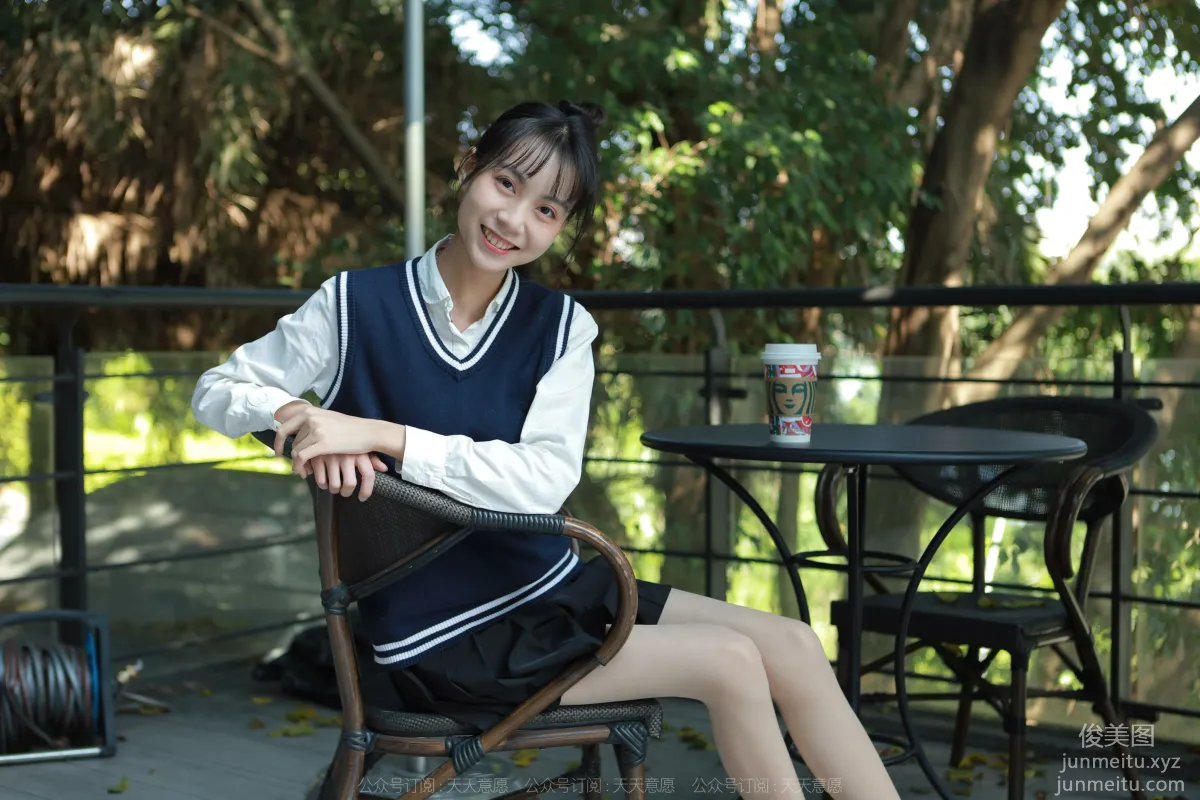 [IESS] 2022.01.10 Silk Enjoyer 985: Tuan Tuan, Pure Jade Academy Uniform [94P] photo 40