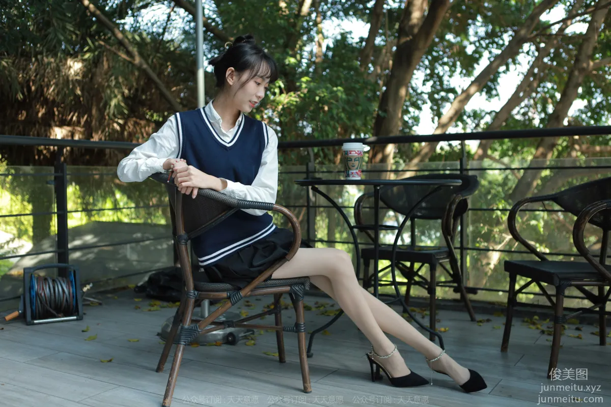 [IESS] 2022.01.10 Silk Enjoyer 985: Tuan Tuan, Pure Jade Academy Uniform [94P] photo 41