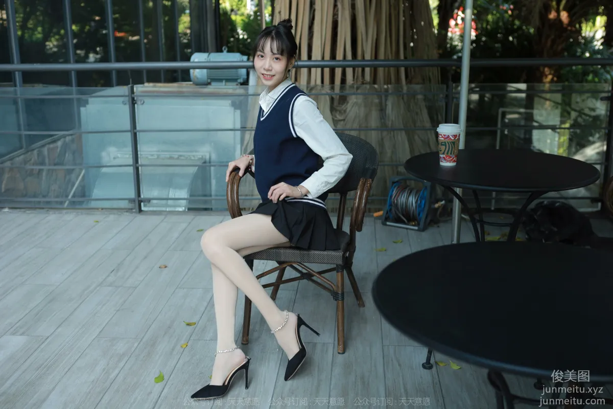 [IESS] 2022.01.10 Silk Enjoyer 985: Tuan Tuan, Pure Jade Academy Uniform [94P] photo 51