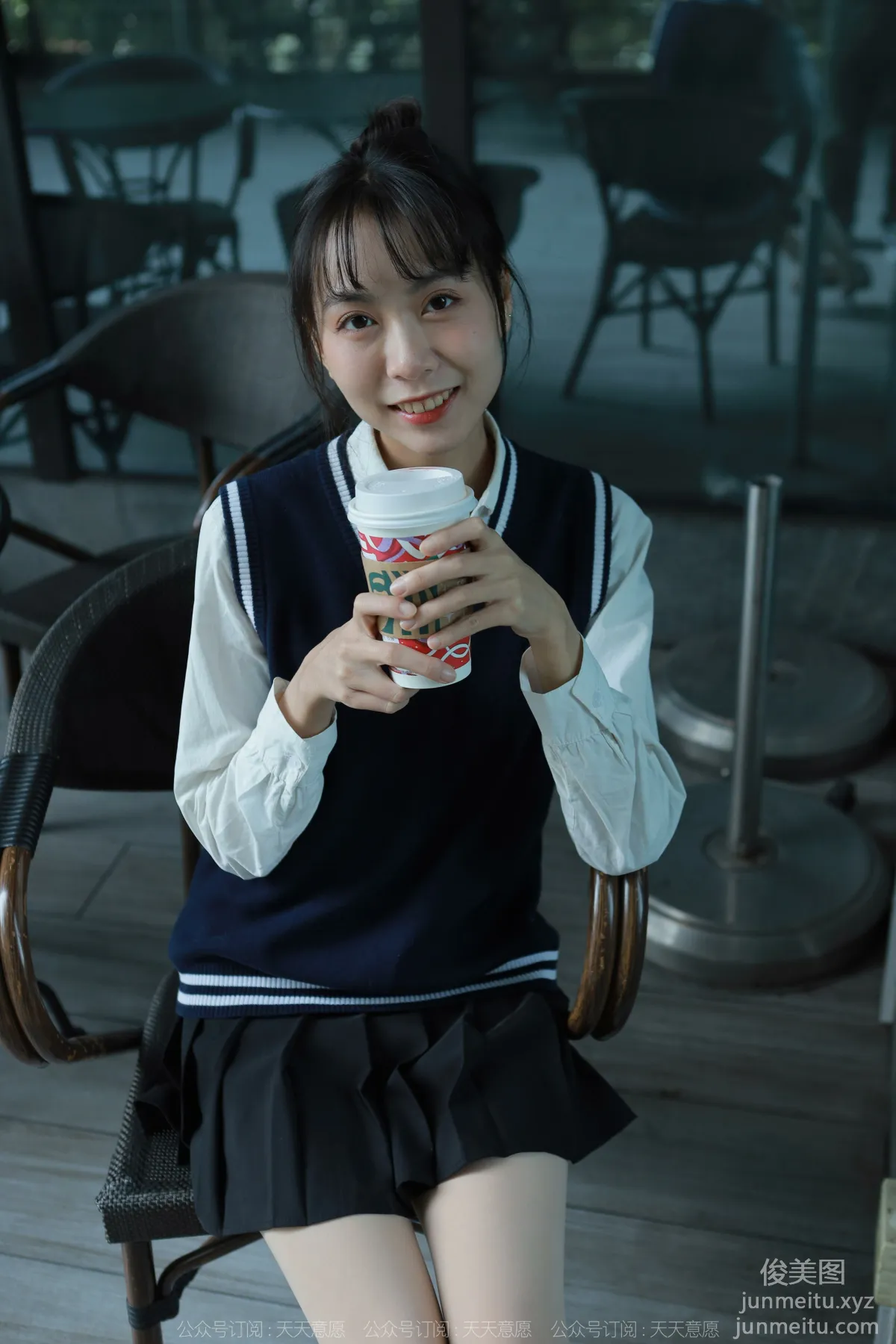 [IESS] 2022.01.10 Silk Enjoyer 985: Tuan Tuan, Pure Jade Academy Uniform [94P] photo 63