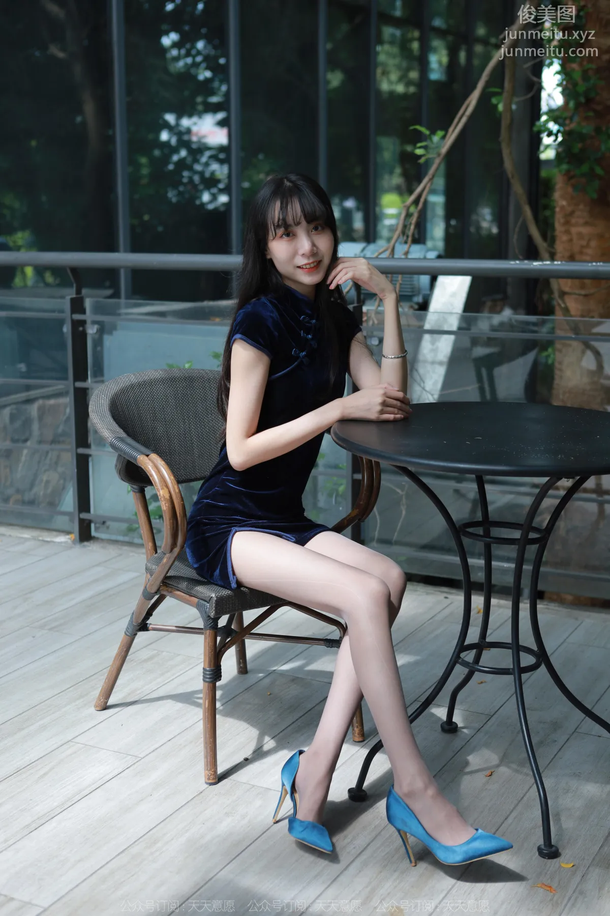 [IESS] 2022.10.28 Silk Enjoyer 1251 Tuan Tuan, Gray Silk and Qipao [80P] photo 3