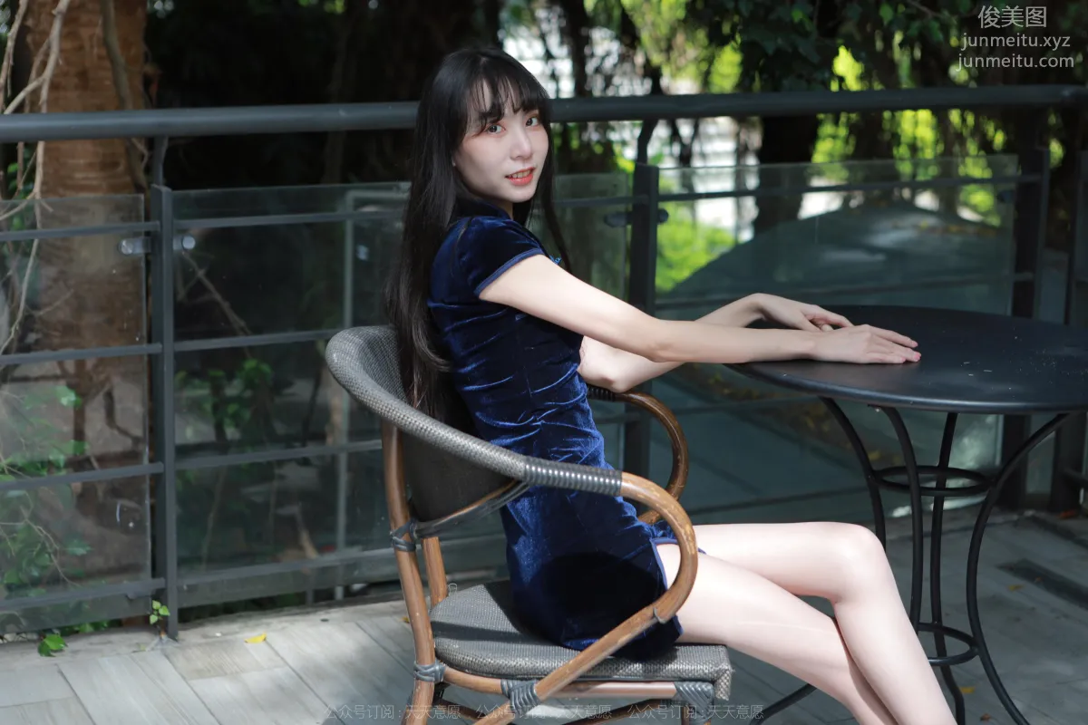 [IESS] 2022.10.28 Silk Enjoyer 1251 Tuan Tuan, Gray Silk and Qipao [80P] photo 7