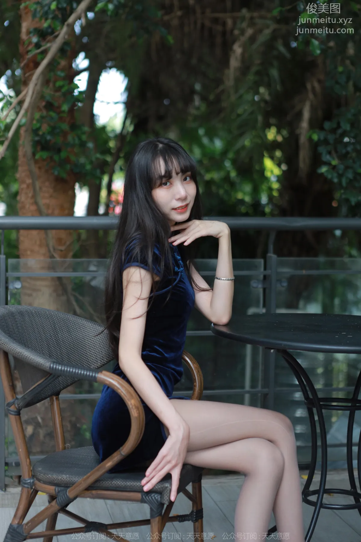 [IESS] 2022.10.28 Silk Enjoyer 1251 Tuan Tuan, Gray Silk and Qipao [80P] photo 15