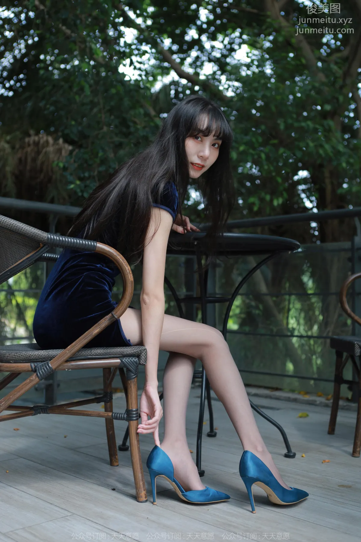 [IESS] 2022.10.28 Silk Enjoyer 1251 Tuan Tuan, Gray Silk and Qipao [80P] photo 20