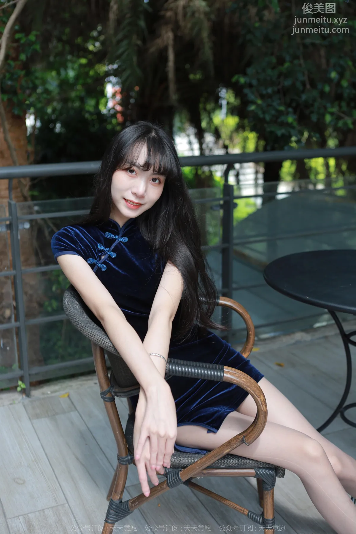 [IESS] 2022.10.28 Silk Enjoyer 1251 Tuan Tuan, Gray Silk and Qipao [80P] photo 23