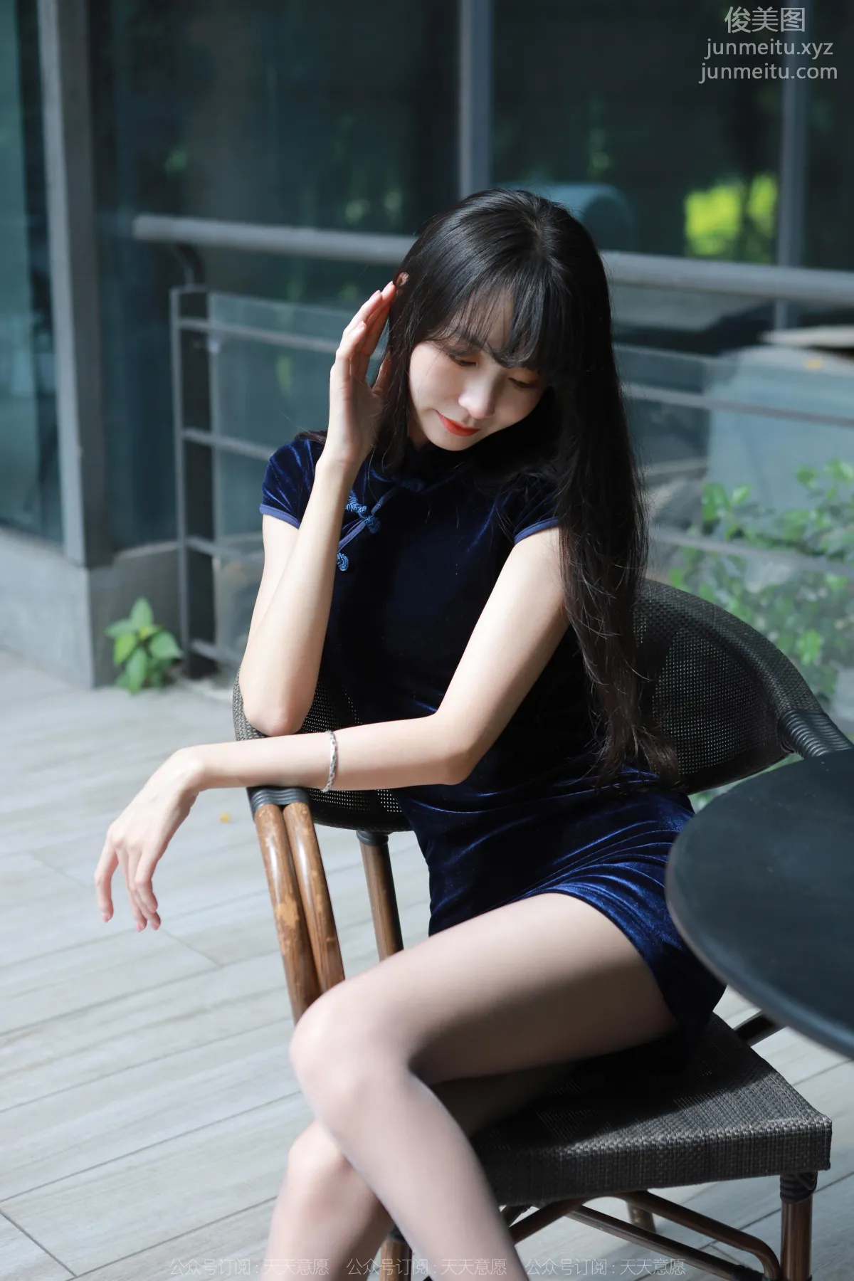 [IESS] 2022.10.28 Silk Enjoyer 1251 Tuan Tuan, Gray Silk and Qipao [80P] photo 27