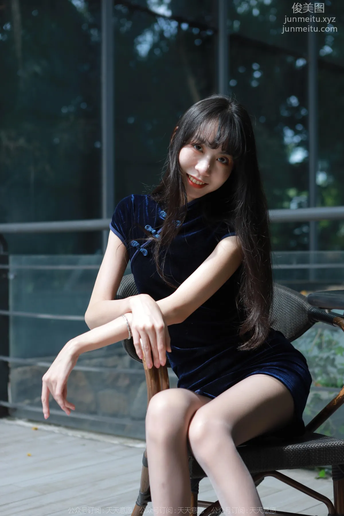 [IESS] 2022.10.28 Silk Enjoyer 1251 Tuan Tuan, Gray Silk and Qipao [80P] photo 28