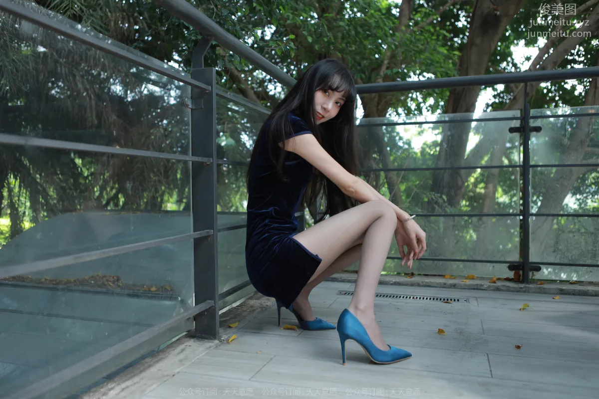 [IESS] 2022.10.28 Silk Enjoyer 1251 Tuan Tuan, Gray Silk and Qipao [80P] photo 45