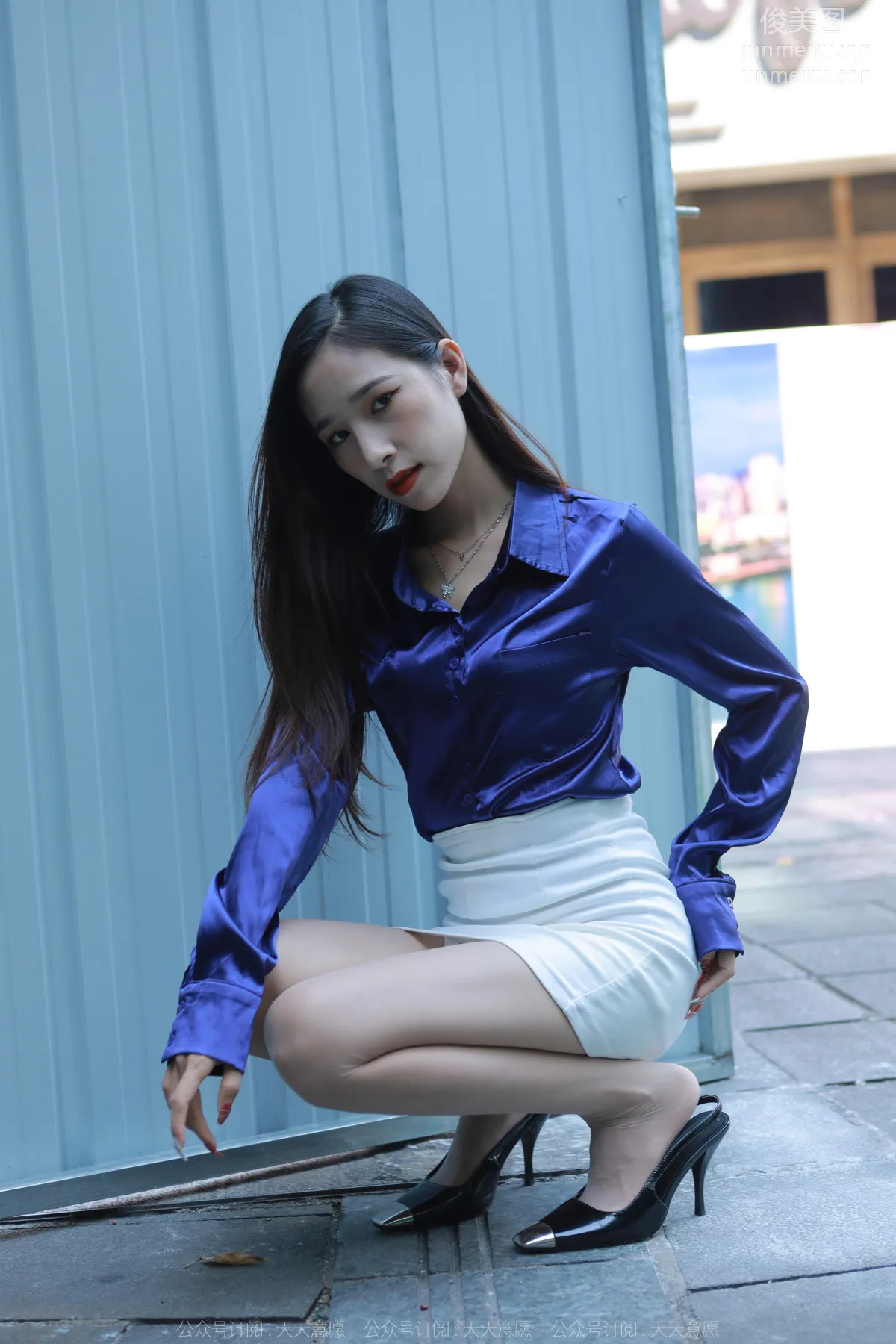 [IESS] 2022.11.06 Silk Enjoyer 1260 Mei Zi, White Skirt Street Snap [89P] photo 25