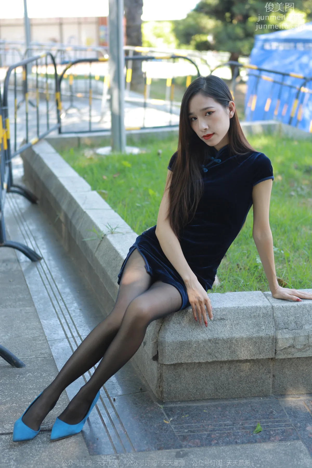 [IESS] 2022.11.11 Silk Enjoyer 1265 Mei Zi, Black Stockings and Qipao [86P] photo 64