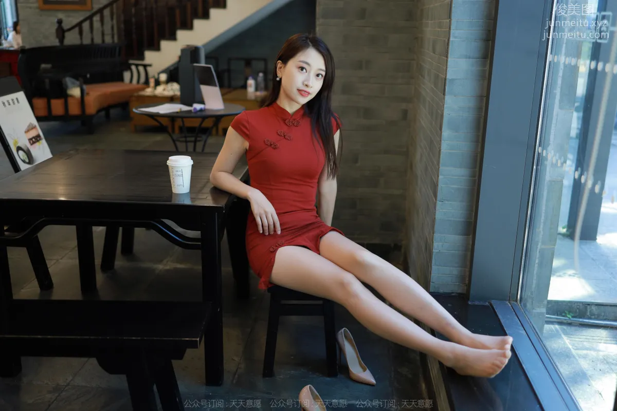 [IESS] 2022.11.20 Silk Enjoyer 1274 Xiao Jie, Red Rose [85P] photo 42