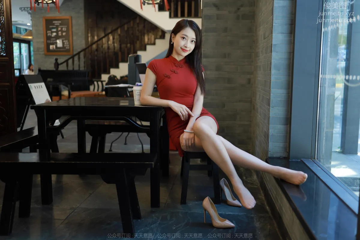 [IESS] 2022.11.20 Silk Enjoyer 1274 Xiao Jie, Red Rose [85P] photo 45