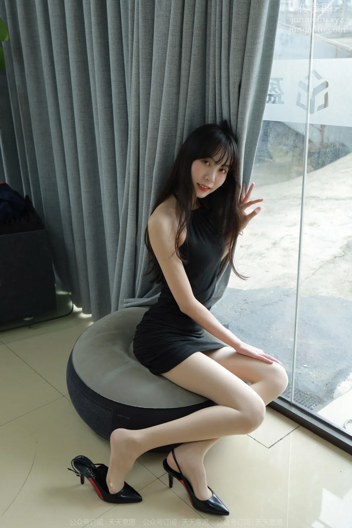 [IESS] 2022.12.01 Silk Enjoyer 1285 Tuan Tuan, Black Pencil Skirt [89P] photo 77