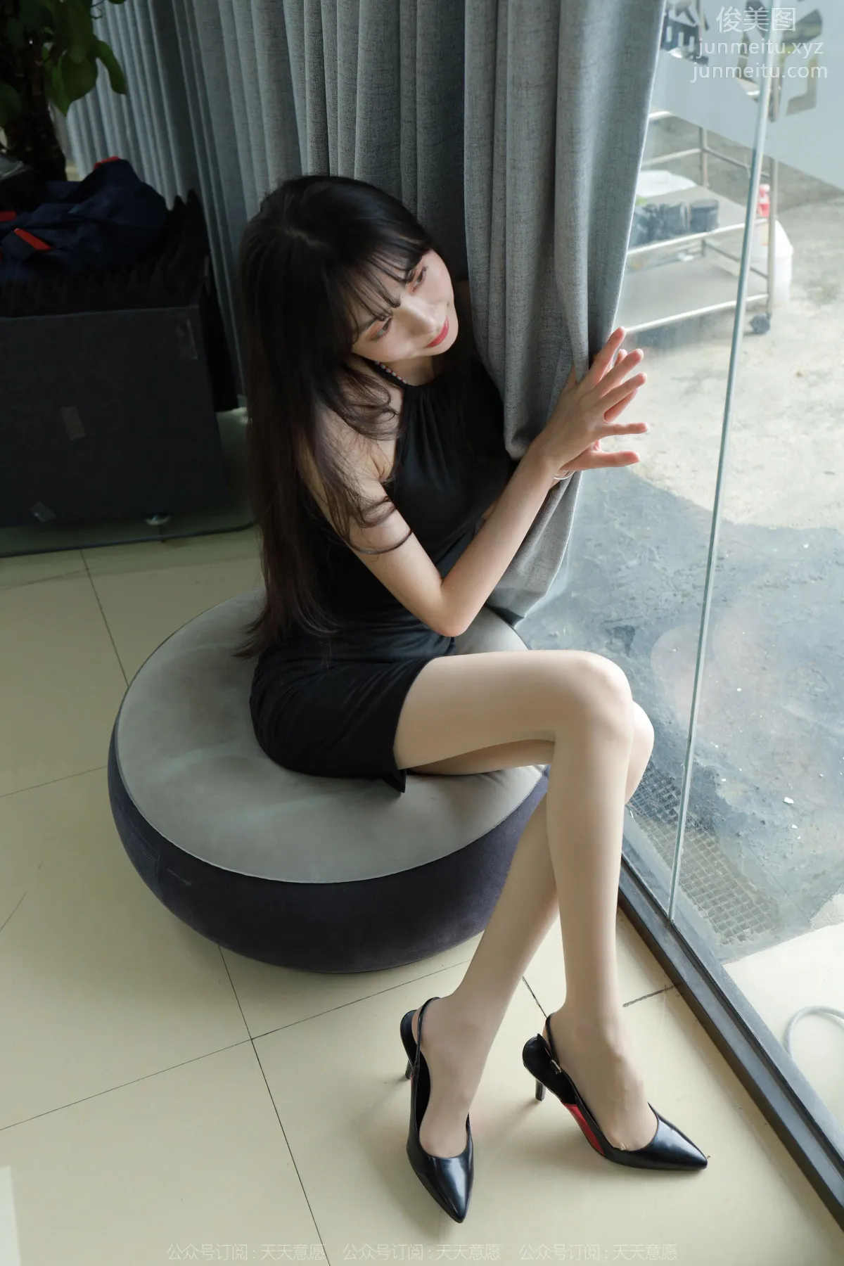 [IESS] 2022.12.01 Silk Enjoyer 1285 Tuan Tuan, Black Pencil Skirt [89P] photo 80