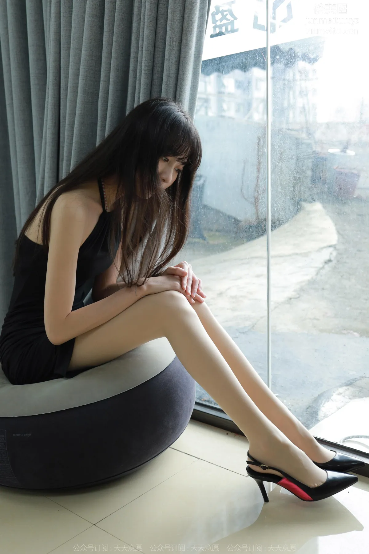[IESS] 2022.12.01 Silk Enjoyer 1285 Tuan Tuan, Black Pencil Skirt [89P] photo 88