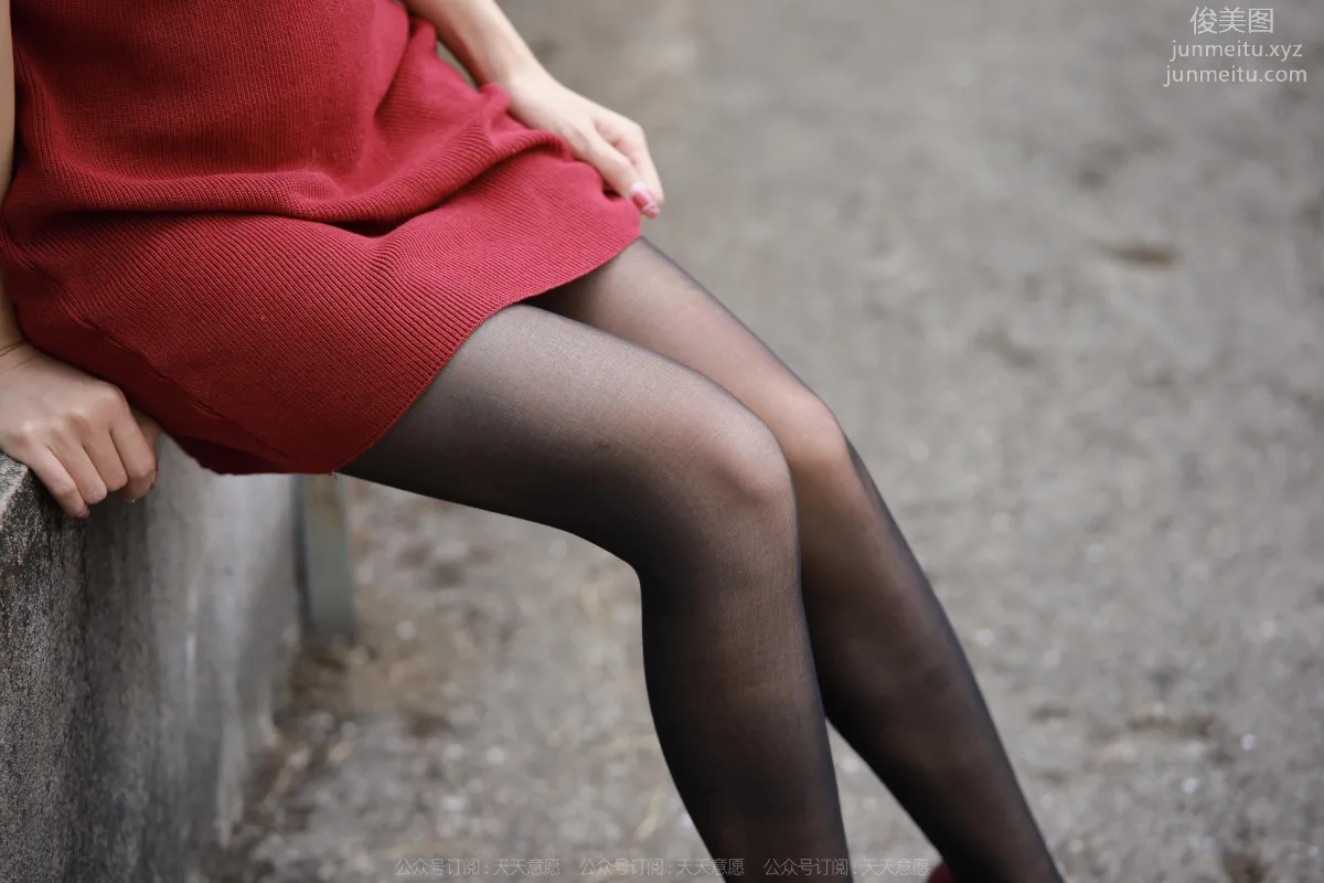 [IESS] 2022.12.09 Silk Enjoyer 1293 Mei Zi, Wine Red High Heels [77P] photo 46