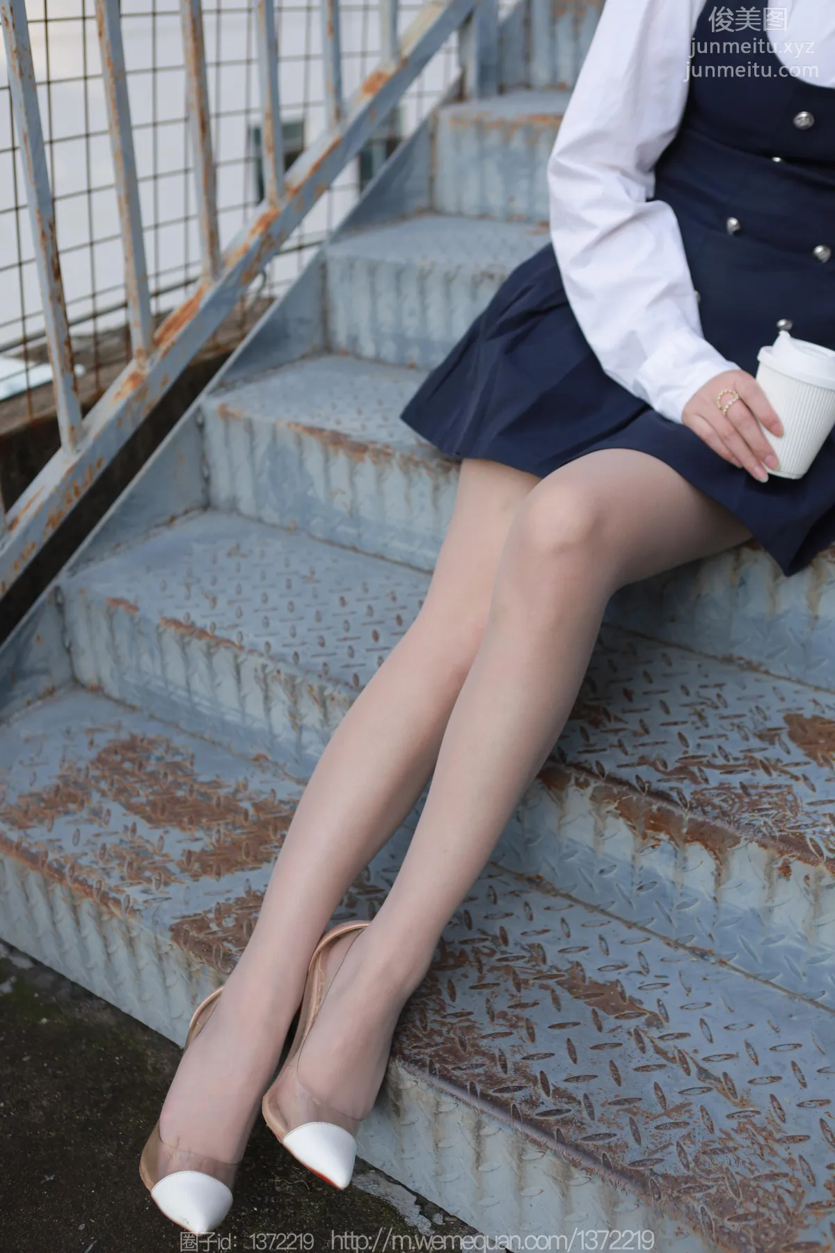 [IESS] 2022.12.13 Silk Enjoyer 1297 IESS Qiuqiu, Chance Encounter with Wan Ping on the Stairs [79P] photo 2