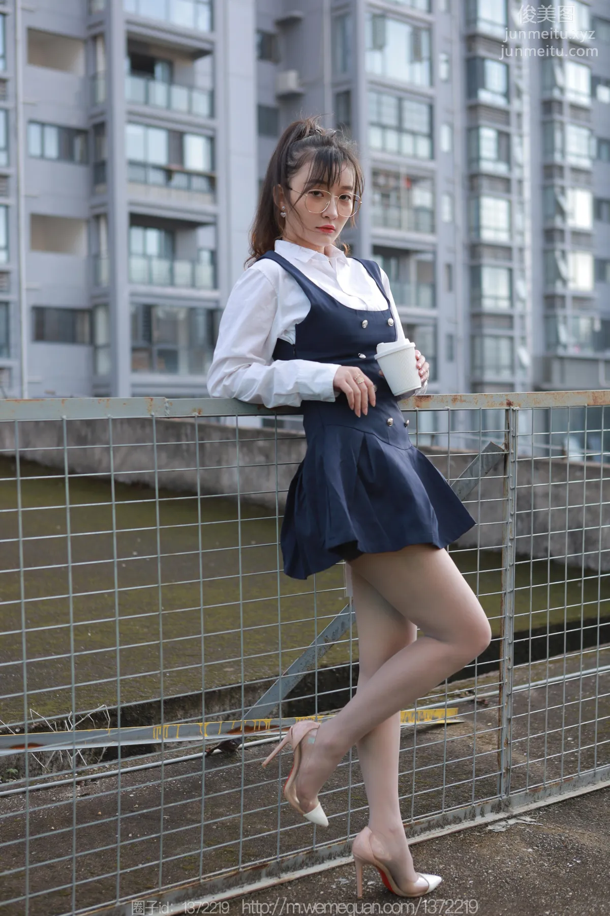 [IESS] 2022.12.13 Silk Enjoyer 1297 IESS Qiuqiu, Chance Encounter with Wan Ping on the Stairs [79P] photo 39