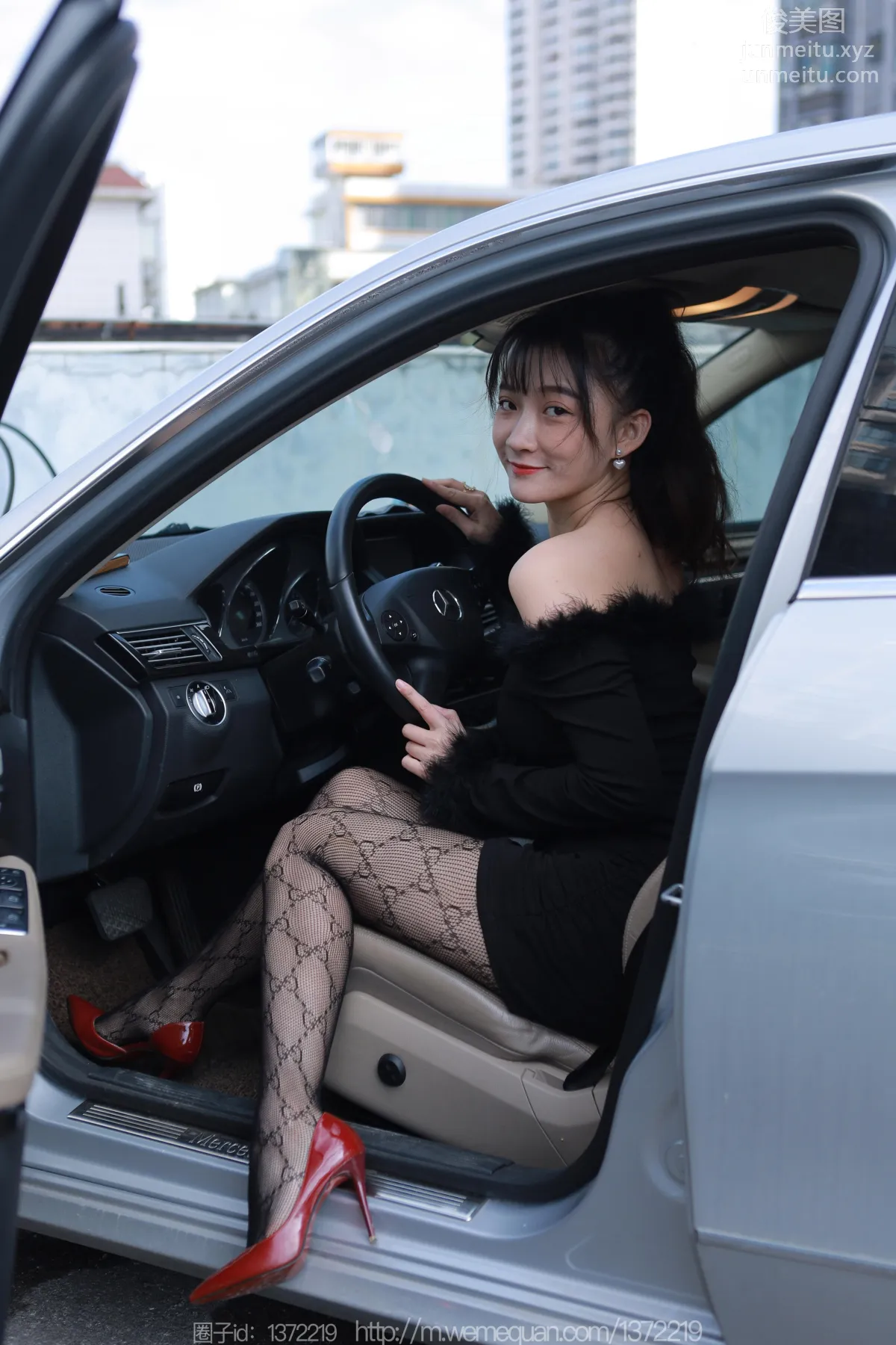 [IESS] 2022.12.22 Silk Enjoyer 1306 IESS Qiuqiu, Story in the Car [90P] photo 30