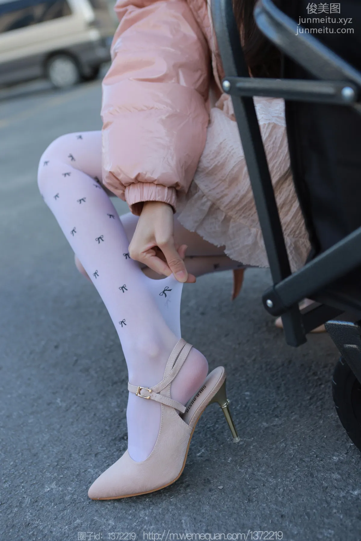 [IESS] 2022.12.23 Silk Enjoyer 1307 Tuan Tuan, Long Legs Pushing the Cart [84P] photo 7