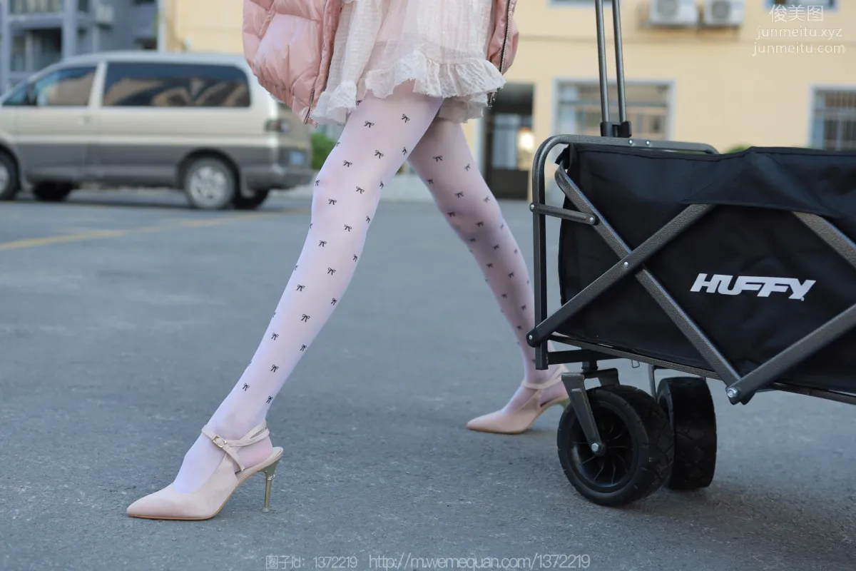 [IESS] 2022.12.23 Silk Enjoyer 1307 Tuan Tuan, Long Legs Pushing the Cart [84P] photo 8