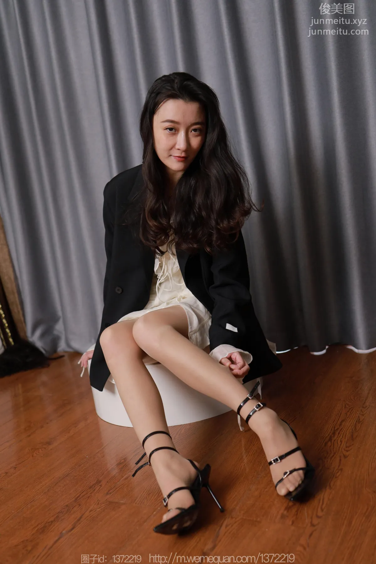 [IESS] 2023.02.04 Silk Enjoyer 1351 IESS Qiuqiu, Black Lace-Up [83P] photo 50