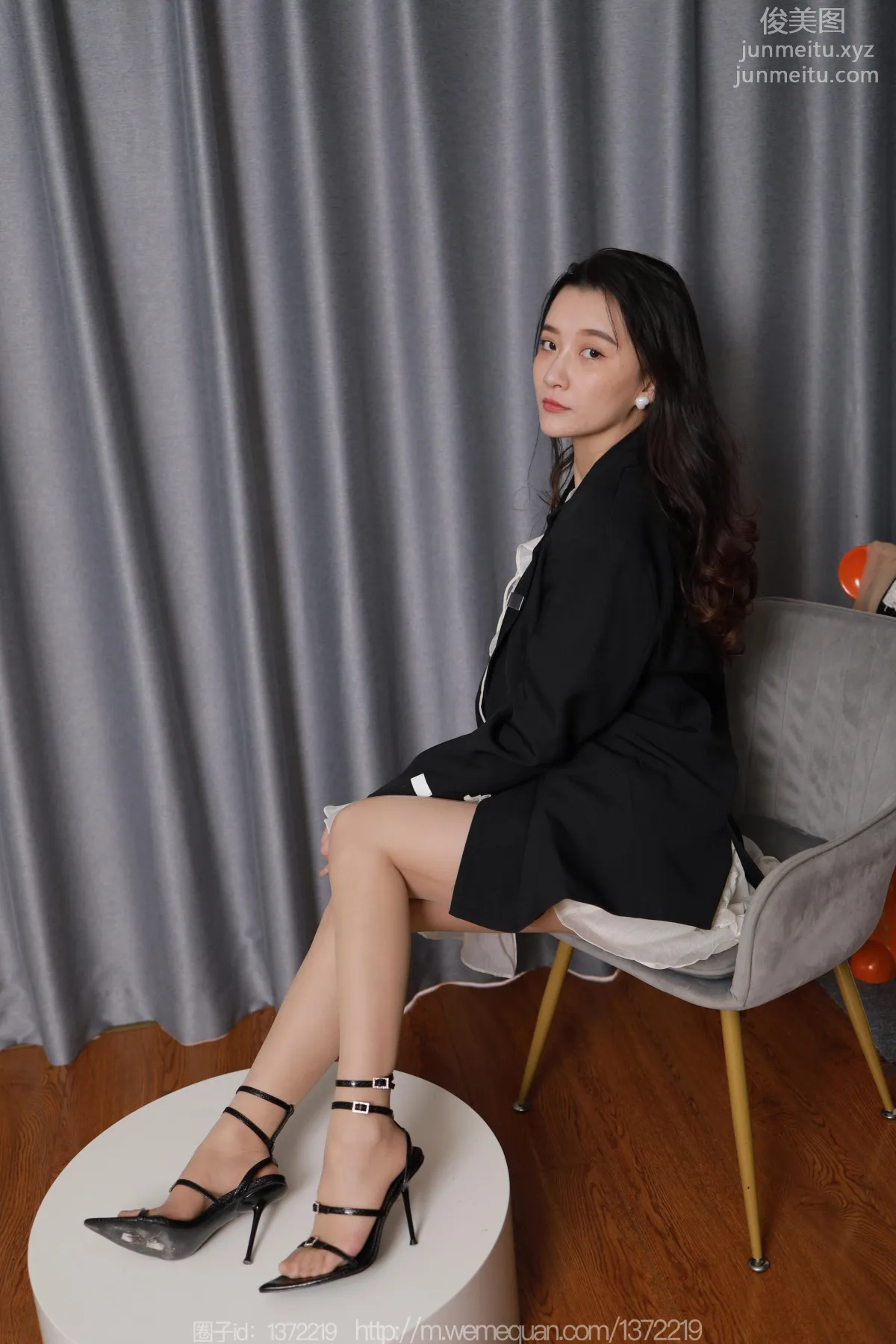 [IESS] 2023.02.04 Silk Enjoyer 1351 IESS Qiuqiu, Black Lace-Up [83P] photo 82