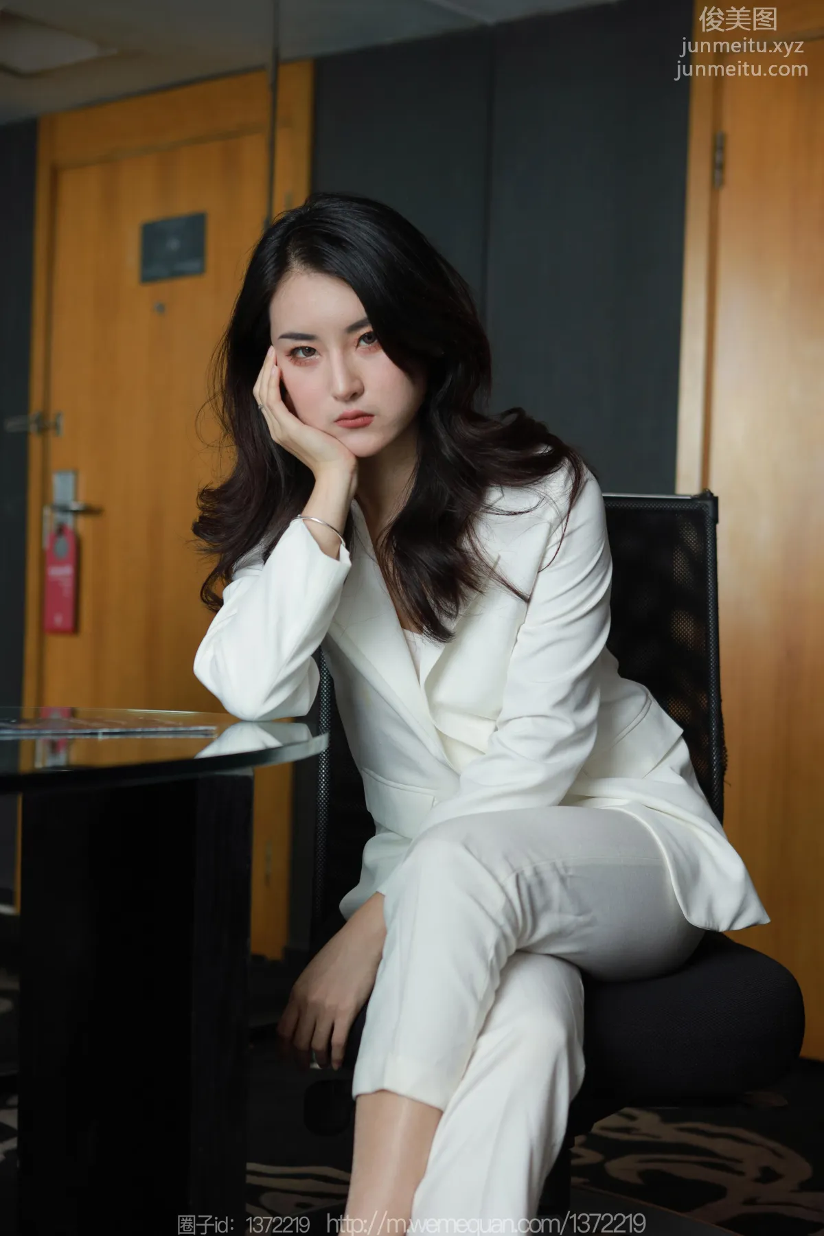 [IESS] 2023.02.27 Silk Enjoyer 1374 Xiao Bao, White Pants Stockings [86P] photo 58