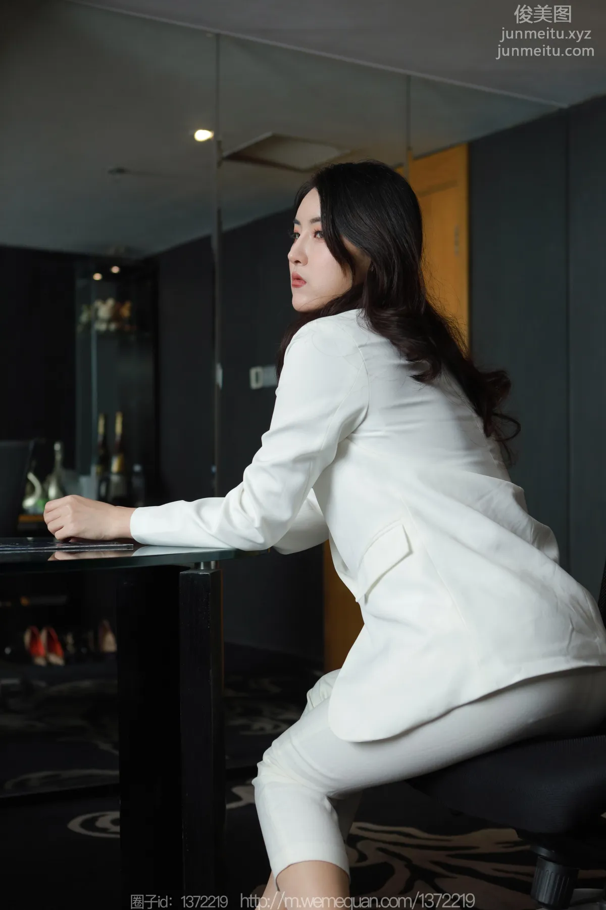 [IESS] 2023.02.27 Silk Enjoyer 1374 Xiao Bao, White Pants Stockings [86P] photo 64