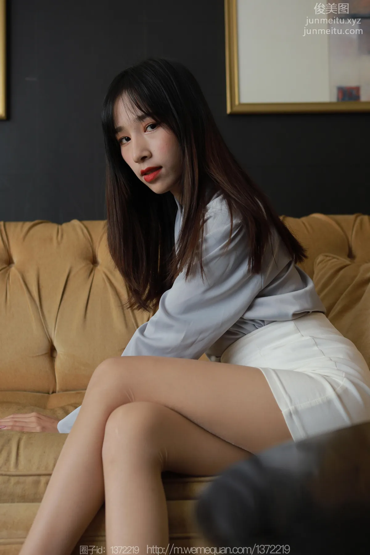 [IESS] 2023.02.29 Silk Enjoyer 1376 Mei Zi, Tipsy Sofa [94P] photo 10