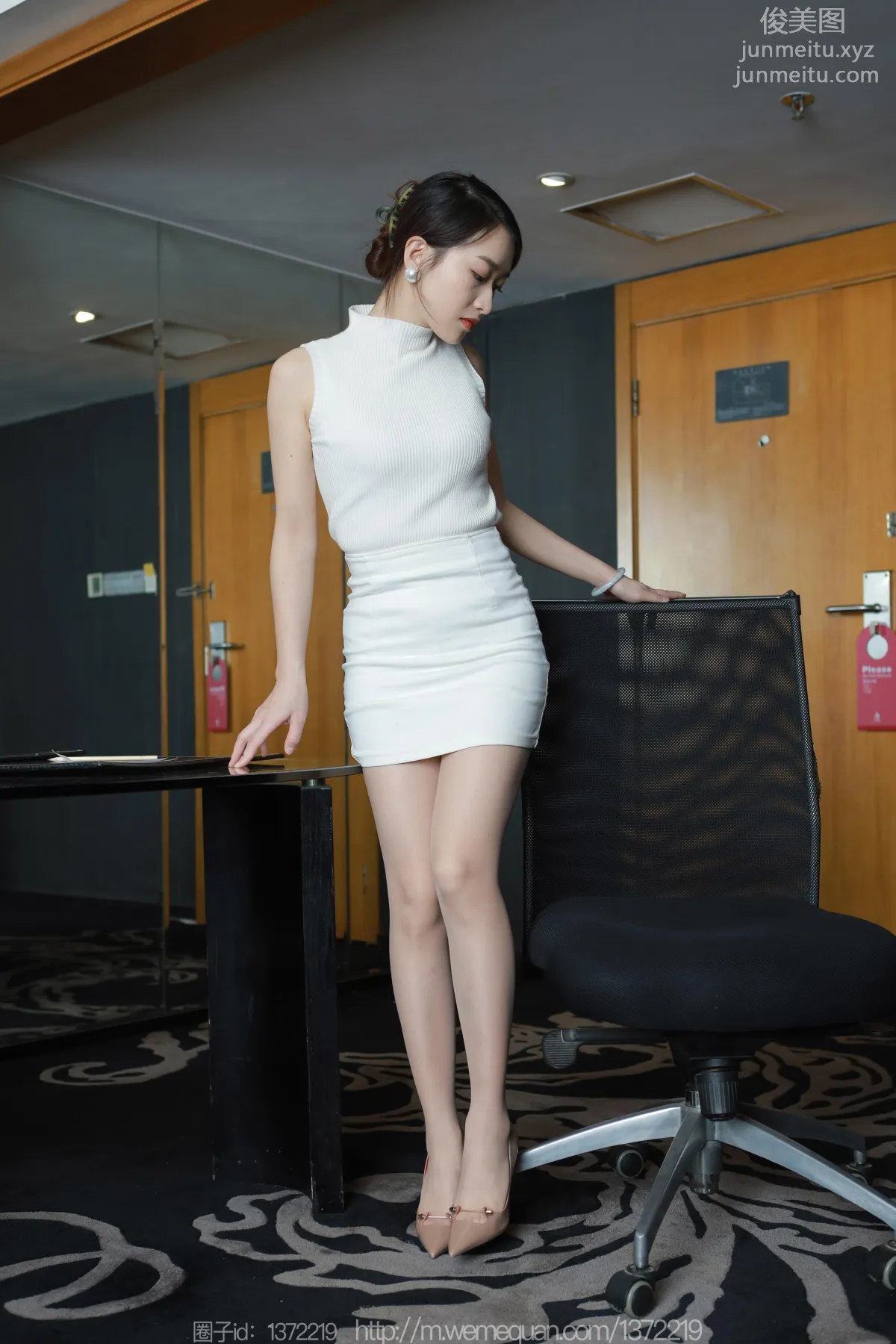 [IESS] 2023.03.03 Silk Enjoyer 1379 Xiao Jie, White Jasmine [93P] photo 23