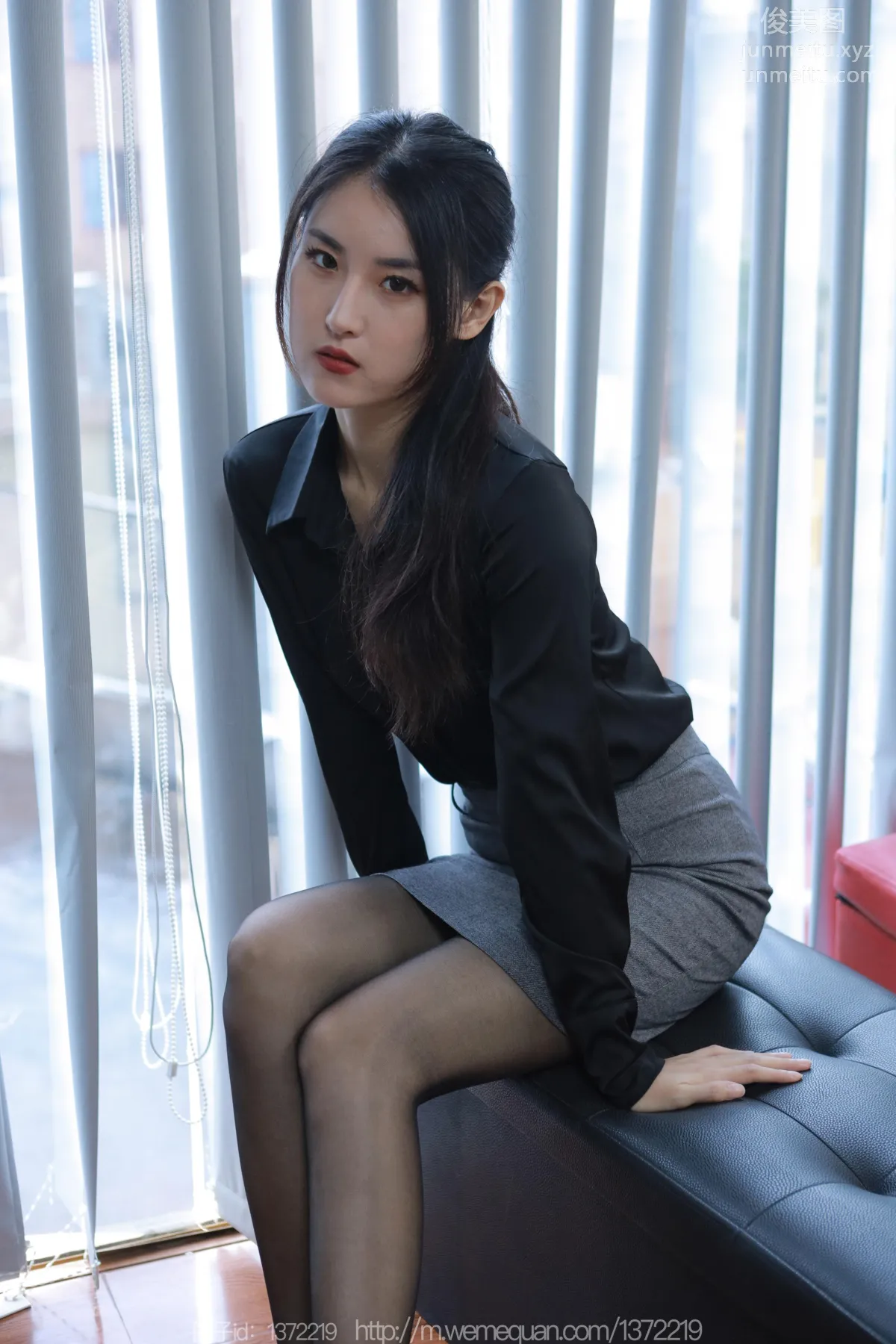 [IESS] 2023.05.12 Silk Enjoyer 1449 Xiao Bao, Gray Skirt OL [85P] photo 50