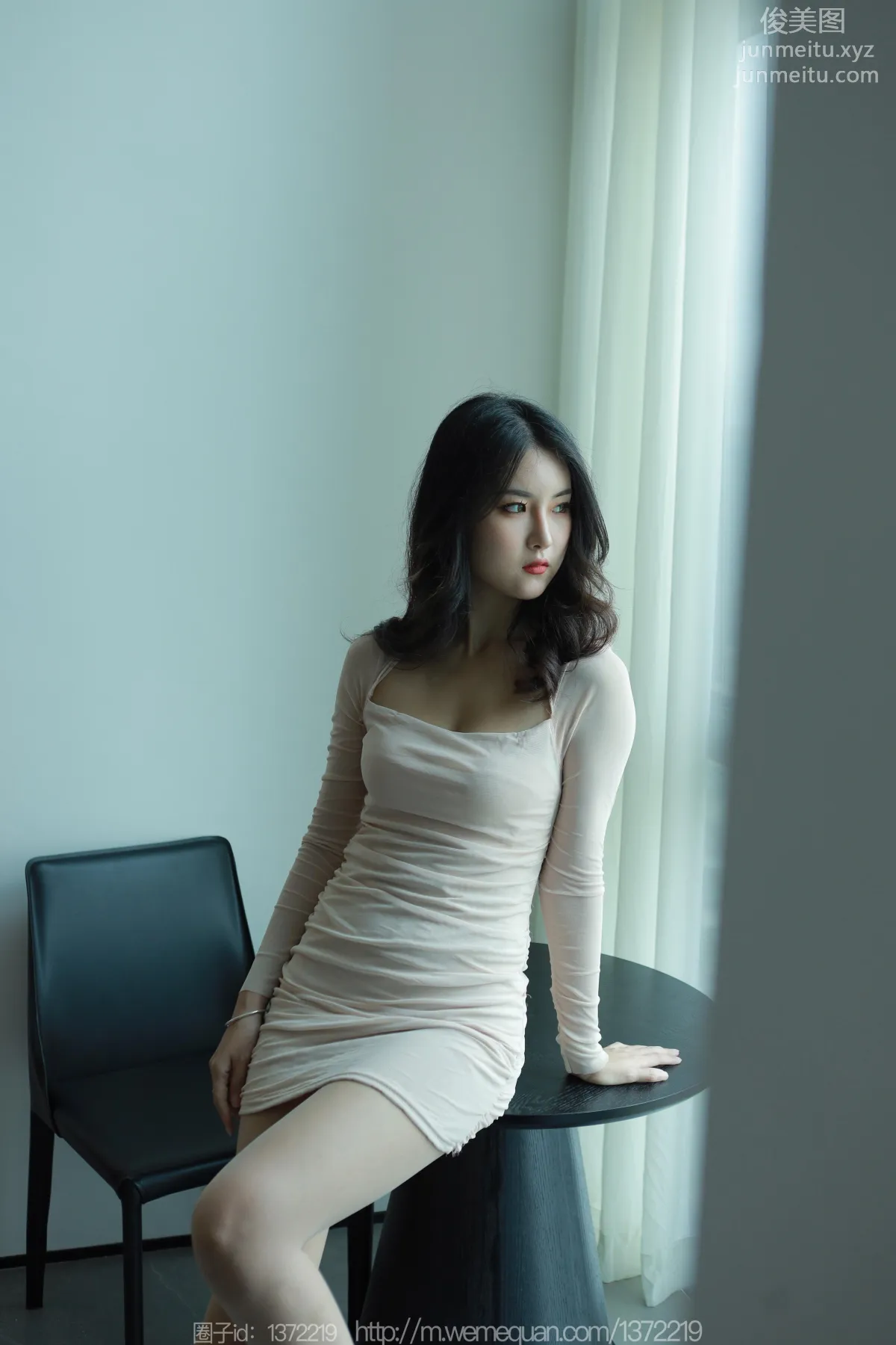[IESS] 2023.05.14 Silk Enjoyer 1451 Xiao Bao, Light-Colored Bodycon Skirt [80P] photo 27