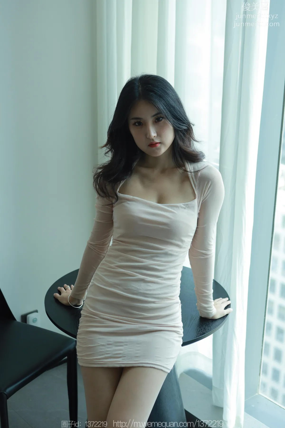 [IESS] 2023.05.14 Silk Enjoyer 1451 Xiao Bao, Light-Colored Bodycon Skirt [80P] photo 29