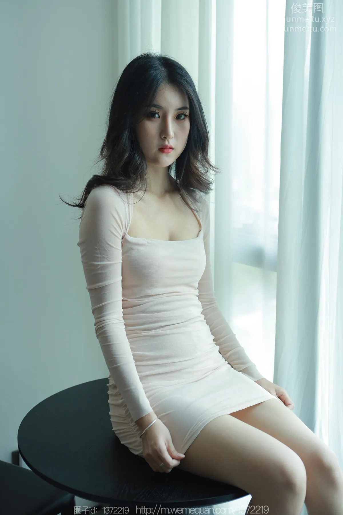 [IESS] 2023.05.14 Silk Enjoyer 1451 Xiao Bao, Light-Colored Bodycon Skirt [80P] photo 36