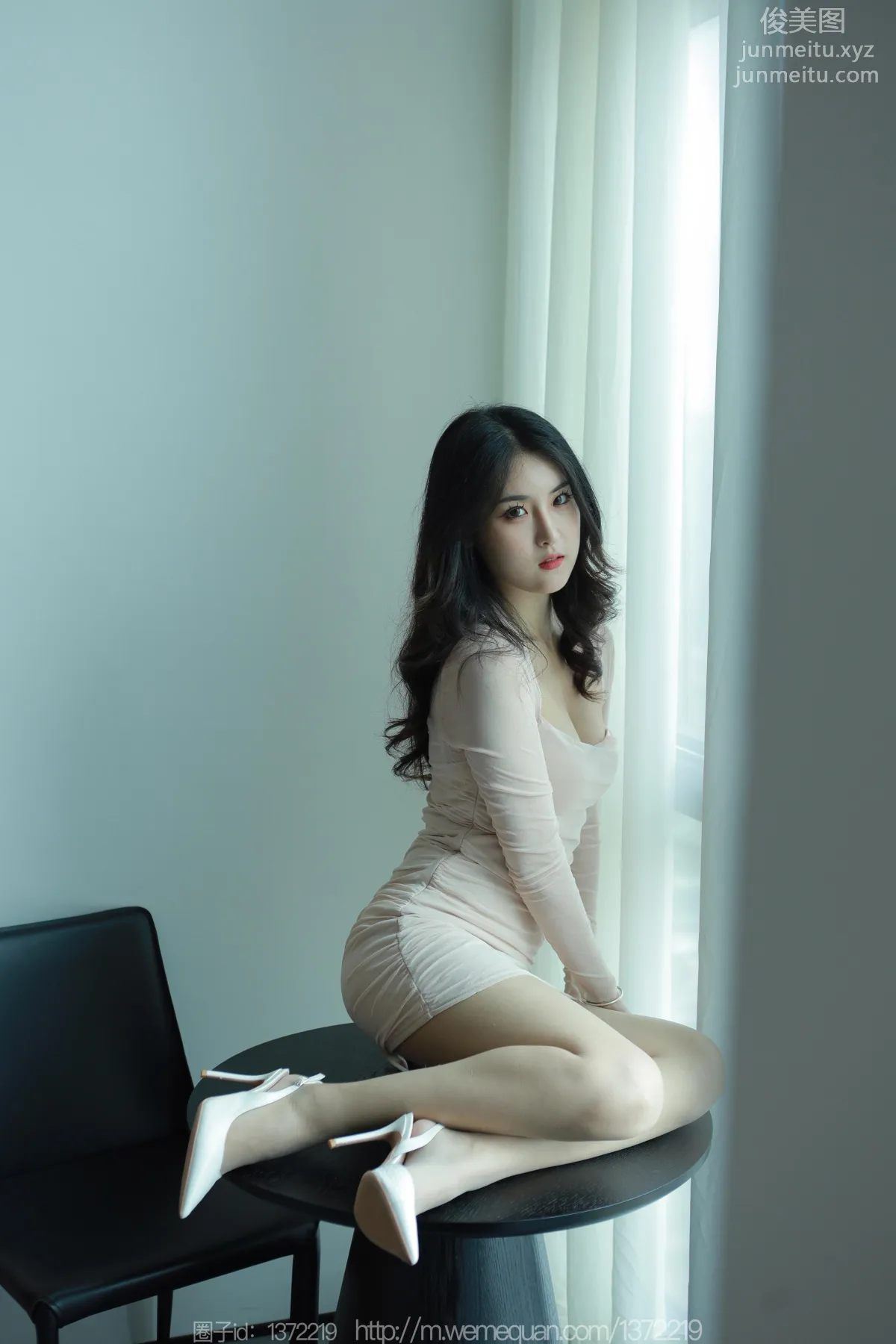 [IESS] 2023.05.14 Silk Enjoyer 1451 Xiao Bao, Light-Colored Bodycon Skirt [80P] photo 41