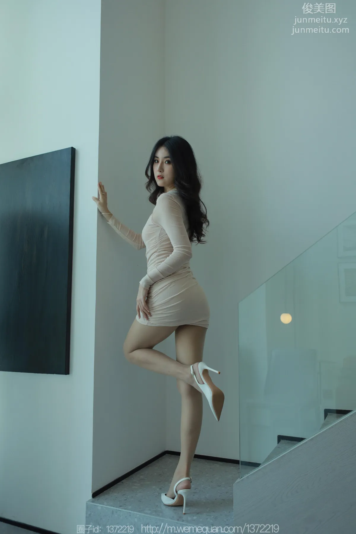 [IESS] 2023.05.14 Silk Enjoyer 1451 Xiao Bao, Light-Colored Bodycon Skirt [80P] photo 53