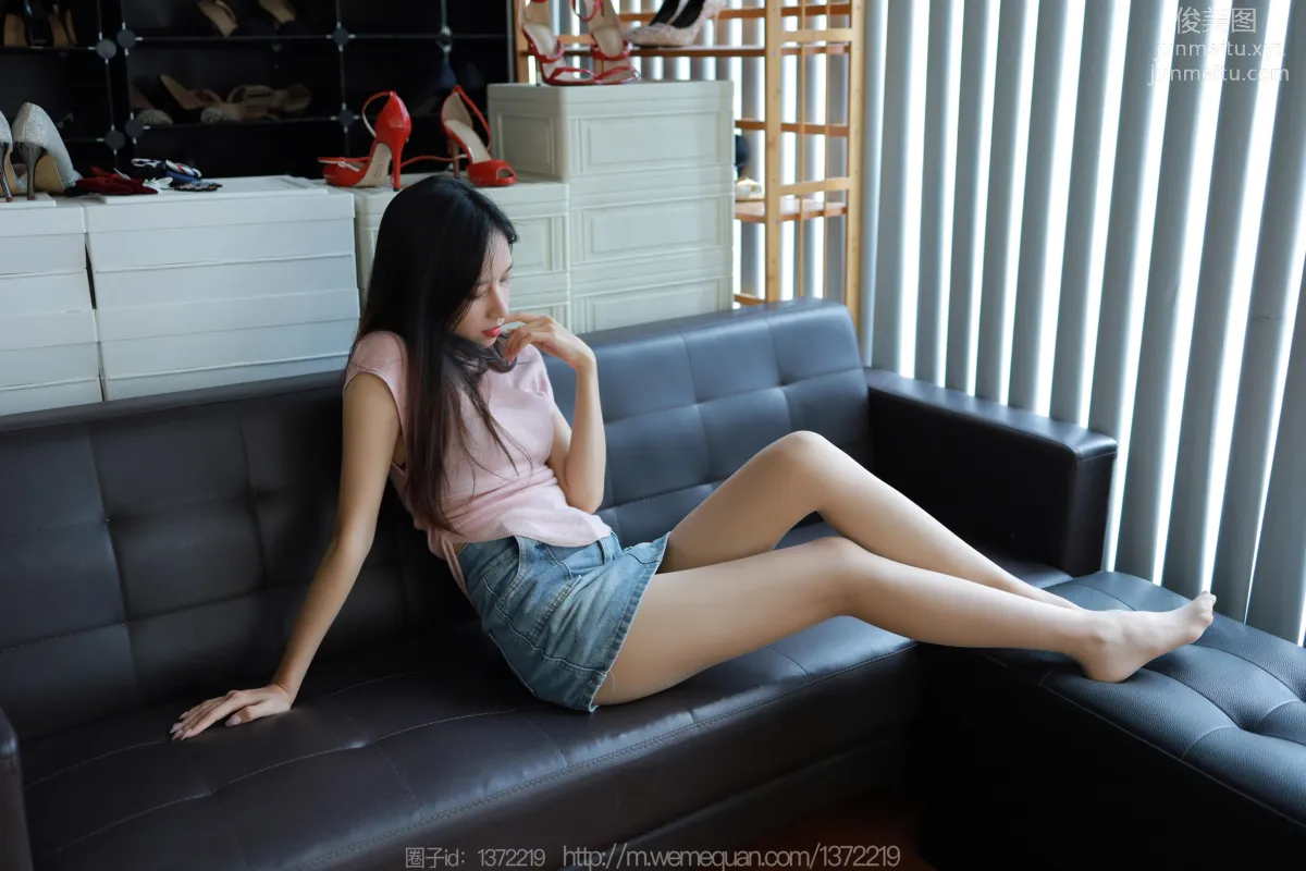 [IESS] 2023.06.28 Silk Enjoyer 1466 Mei Zi, Denim Feet [89P] photo 37