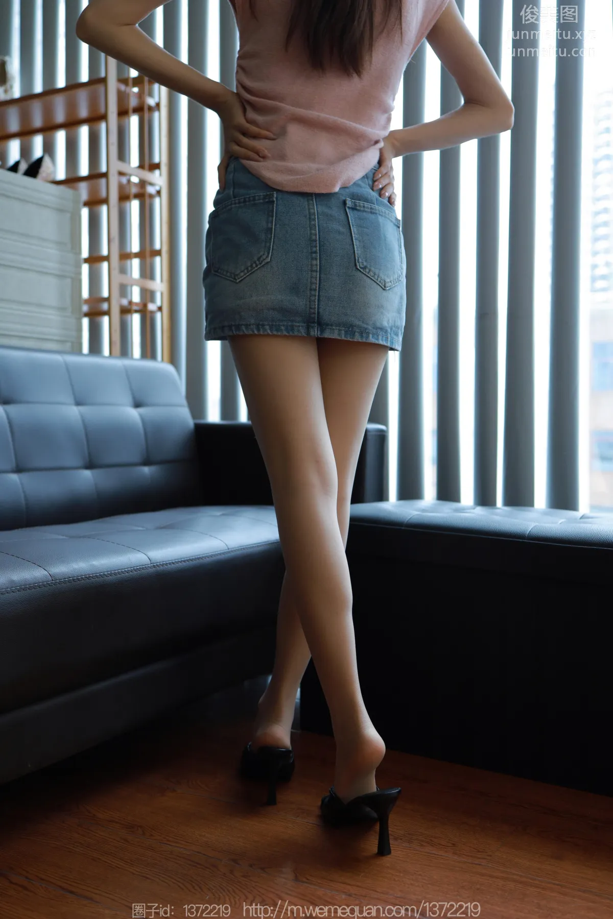 [IESS] 2023.06.28 Silk Enjoyer 1466 Mei Zi, Denim Feet [89P] photo 38