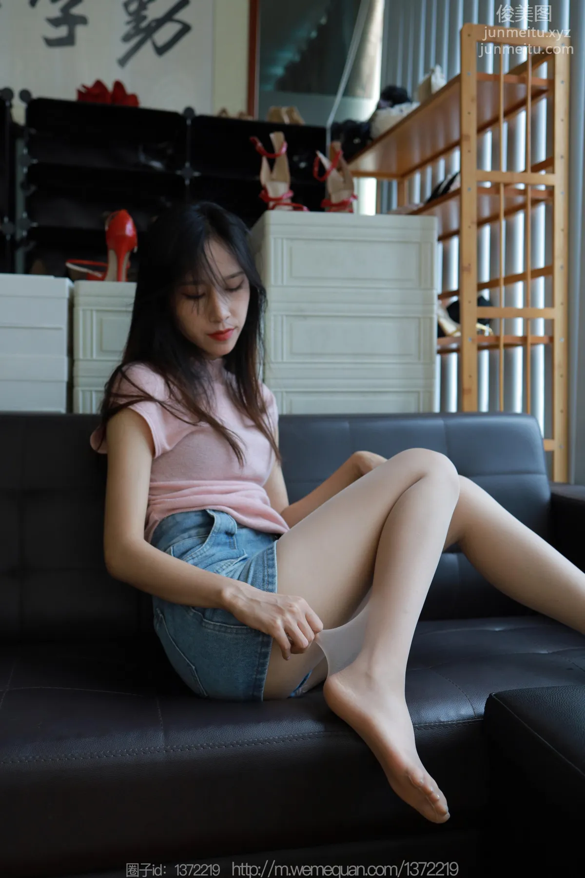 [IESS] 2023.06.28 Silk Enjoyer 1466 Mei Zi, Denim Feet [89P] photo 58